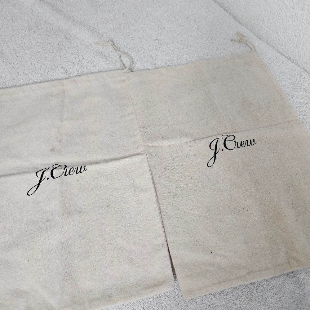 J.crew dustbag 2pcs